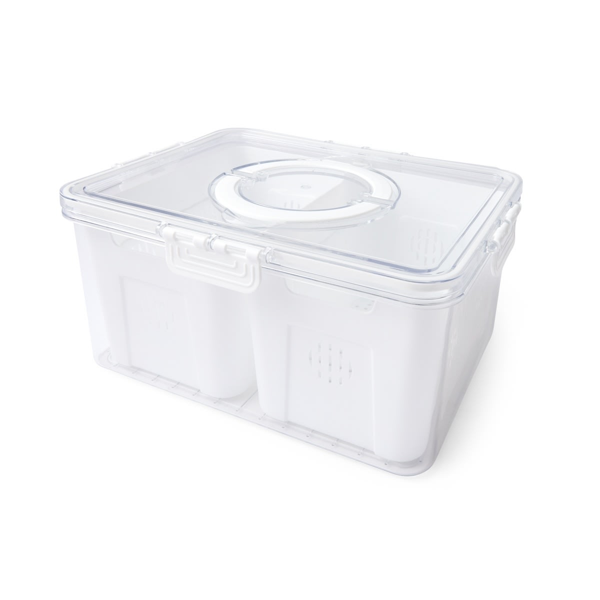 2 Compartment Fridge Storage