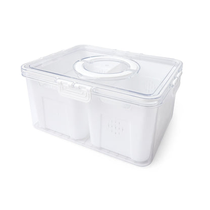 2 Compartment Fridge Storage