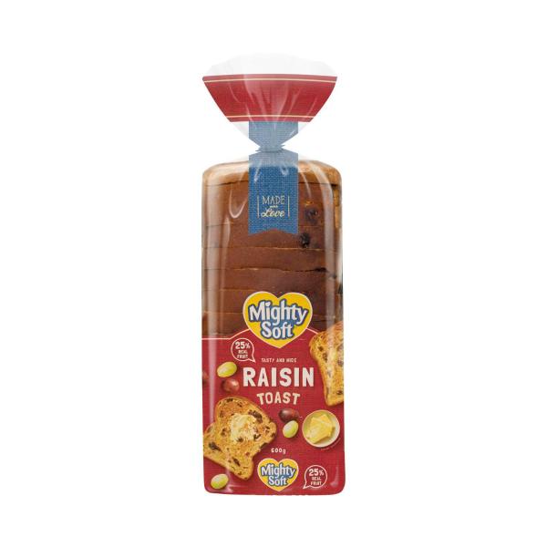 MIGHTY SOFT RAISIN TOAST