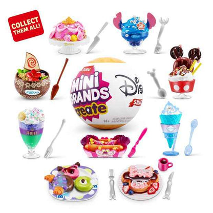 Mini Brands Create Disney Snacks Series 1 Capsule by ZURU - Assorted