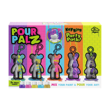 Pour Palz Keyring Paint Party Pack