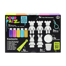 Pour Palz Keyring Paint Party Pack
