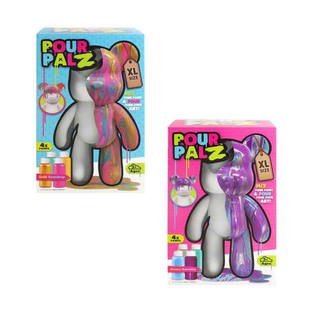 Pour PalZ XL Paint Bear - Assorted