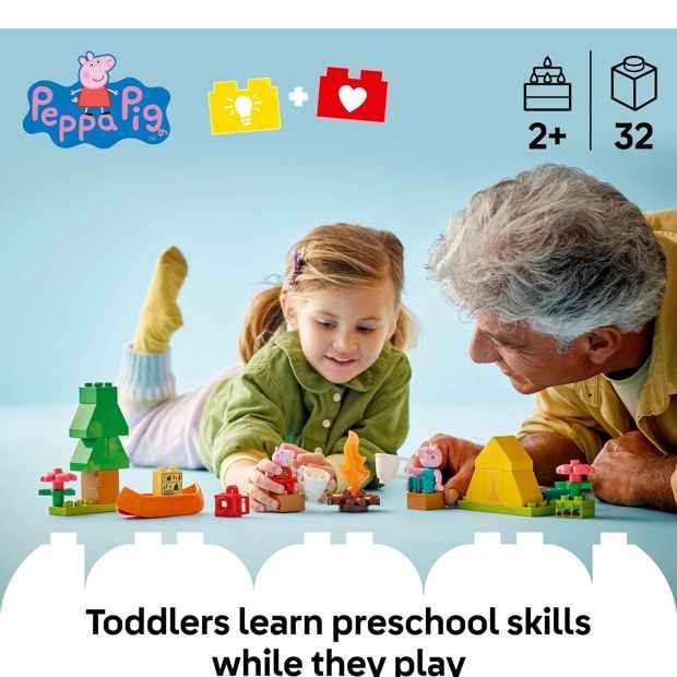 LEGO® DUPLO Peppa Pig Camping Trip 10452