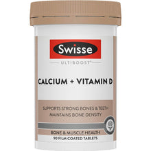 Swisse Ultiboost Calcium + Vitamin D Tablets 90 pack