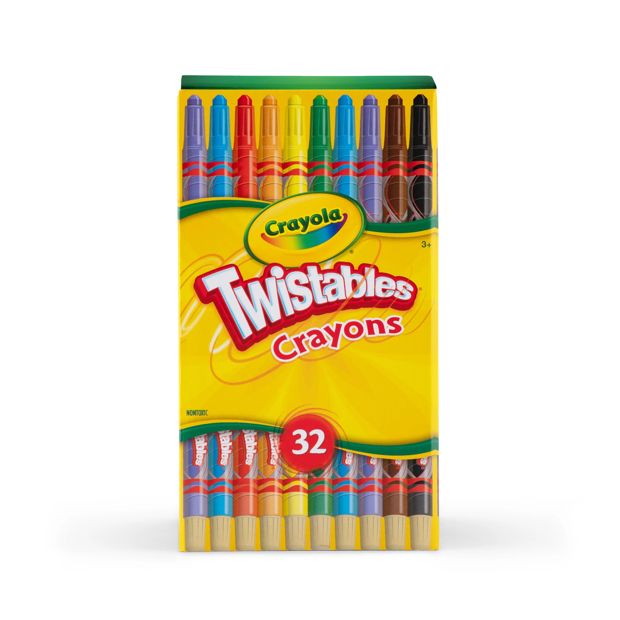 32 Pack Crayola Twistables Crayons Share Pack Set