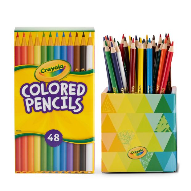 48 Pack Crayola Colored Pencils SharePack