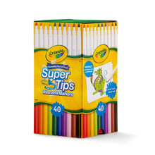 40 Pack Crayola Washable SuperTips Markers SharePack