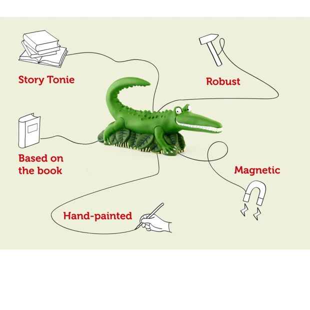 Tonies - Roald Dahl - The Enormous Crocodile Tonie Audio Character