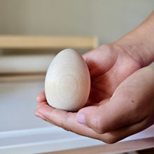 Wooden Hen Egg Sensory Montessori Practical Life Materials