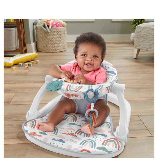Mattel Fisher-Price Sit-Me-Up Floor Seat Portable Baby Chair