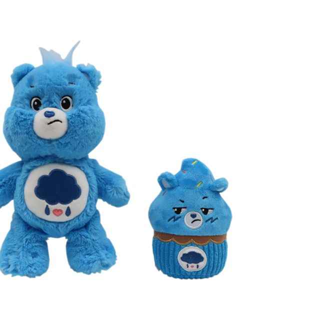 Care Bears Grumpy Bear Snack Box Plush Twin Pack