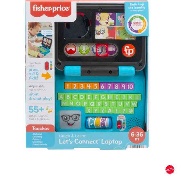 Mattel Fisher-Price Laugh & Learn Let's Connect Laptop