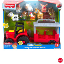Fisher Price Mattel Little People Caring for Animals Tractor Gift Set Musical Farm Truck
