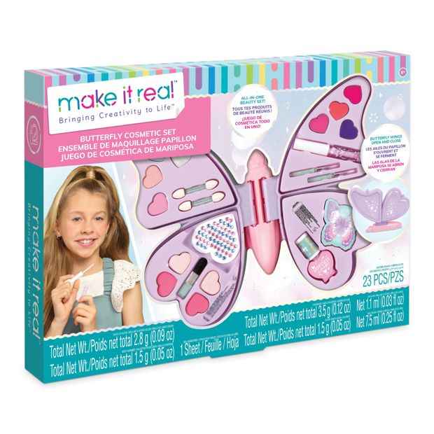 Make It Real Butterfly Cosmetic Set