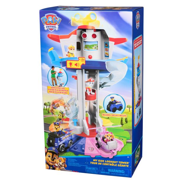 Paw Patrol My Size Lookout Tower Toy