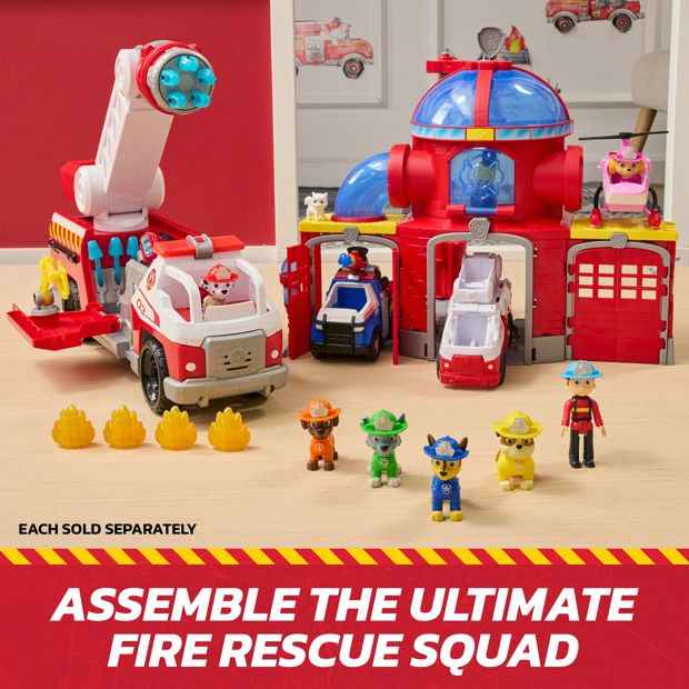 PAW Patrol Fire Rescue Rapid Reload Fire Truck