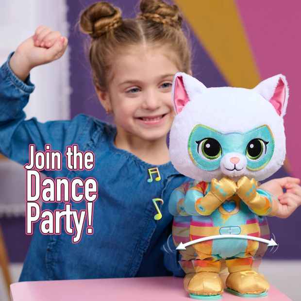 Superkitties Oopsie Dancing Bitsy Plush Toy