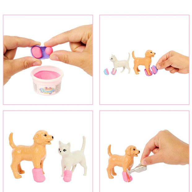Mattel Barbie Fast Cast Veterinarian Clinic Playset