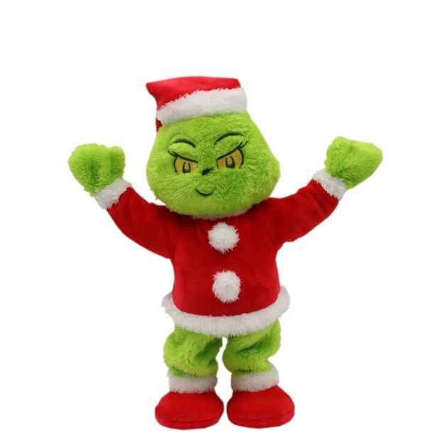 Dr Seuss The Grinch Dancing Feature Plush Toy