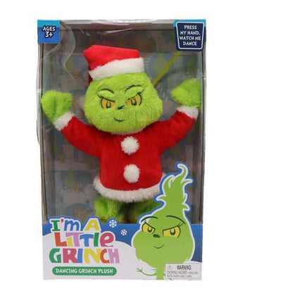 Dr Seuss The Grinch Dancing Feature Plush Toy