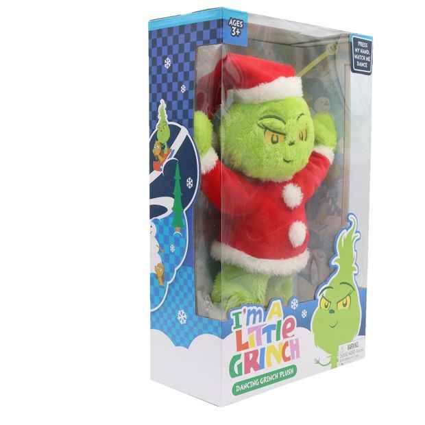 Dr Seuss The Grinch Dancing Feature Plush Toy