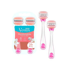 GILLETTE VENUS COMFORTGLIDE WHITE TEA DISPOSABLE RAZORS 2 PACK