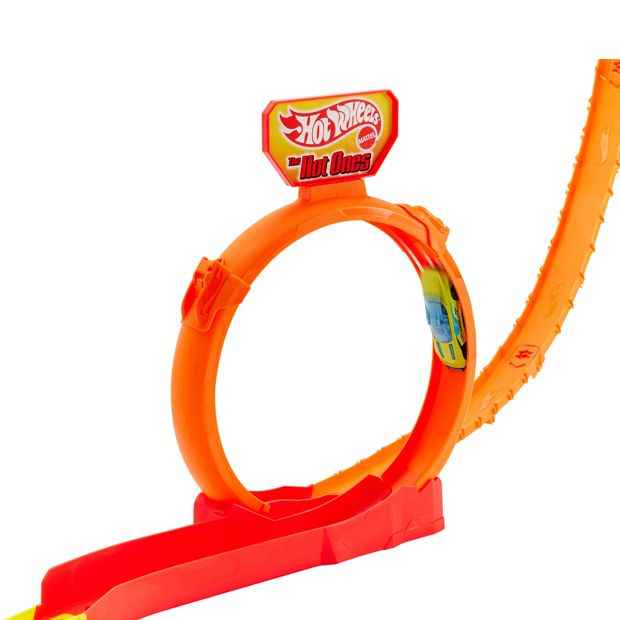 Mattel Hot Wheels Action Hot Ones Gravity Drop Track Set