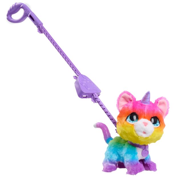 Furreal Walk-A-Lots Big Wags Unicorn Cat Toy