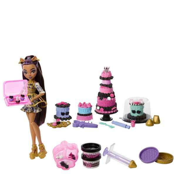 Mattel Monster High Clawdeen Wolf  Scary Sweet Birthday Cake Kit