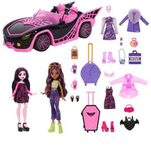 Mattel Monster High Eeekend Getaway Playset With Draculaura & Clawdeen Wolf Dolls
