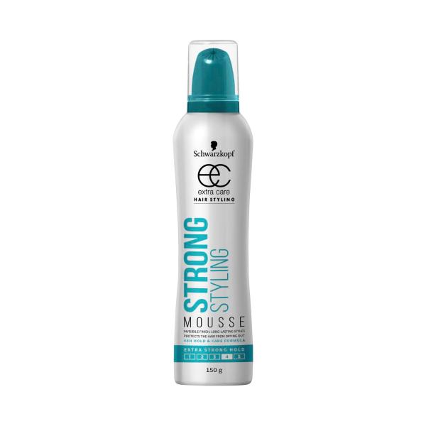 SCHWARZKOPF EXTRA CARE MOUSSE:STRONG HOLD:.:150GRAM