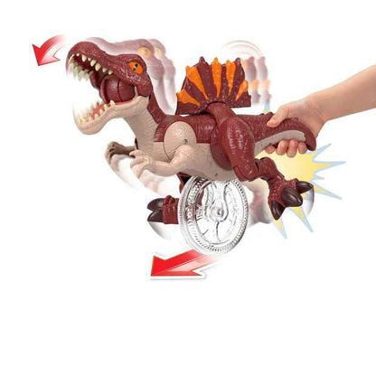 Mattel Fisher-Price Imaginext Jurassic World Rebirth Sprinting Spinosaurus Dinosaur Figure