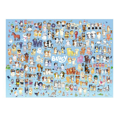 500 Piece Bluey Puzzle Set
