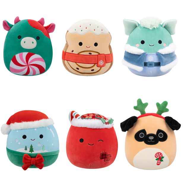 Squishmallows 7.5in Christmas - Assorted