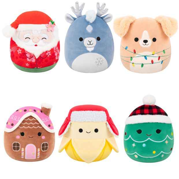 Squishmallows 7.5in Christmas - Assorted