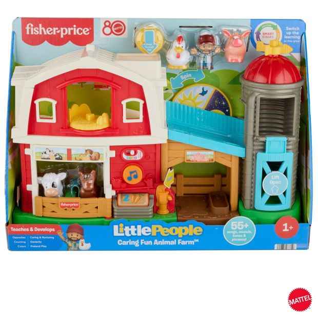 Mattel Fisher-Price Little People Caring Fun Animal Farm Playset