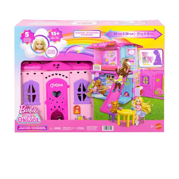 Mattel Barbie Chelsea Pop-Up Doll House