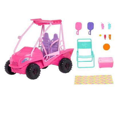 Mattel Barbie Mysteries: Beach Detectives Ultimate Beach Buggy Vehicle Playset