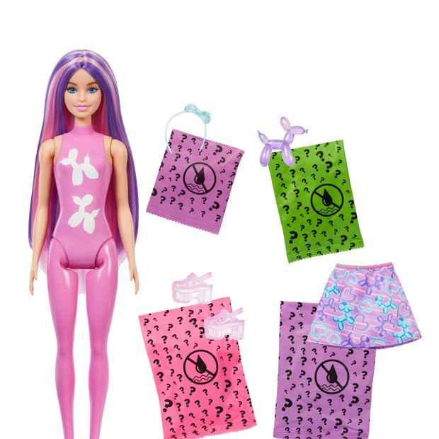 Mattel Barbie Colour Reveal Balloon Animals Series Doll & Accessories - Assorted