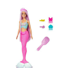 Mattel Barbie Mermaid Doll With 18Cm-Long Fantasy Hair & Accessories