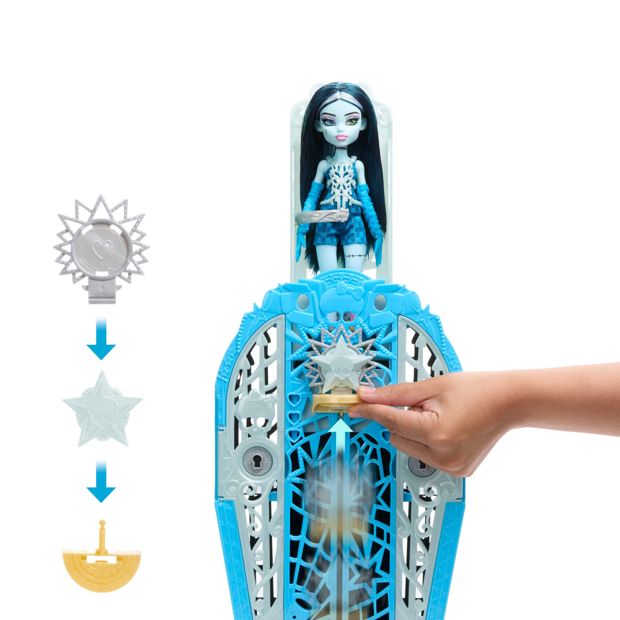 Mattel Monster High Skulltimate Secrets Hauntlywood Mysteries Frankie Stein Doll