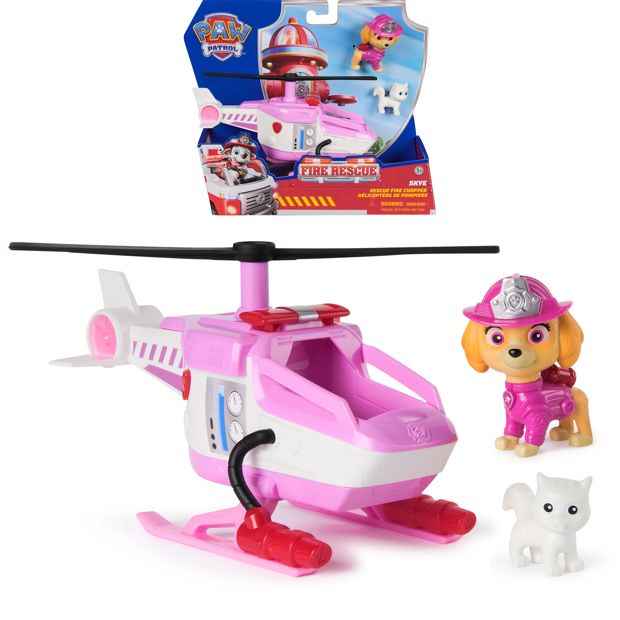 PAW Patrol Fire Rescue: Rescue Fire Chopper Toy