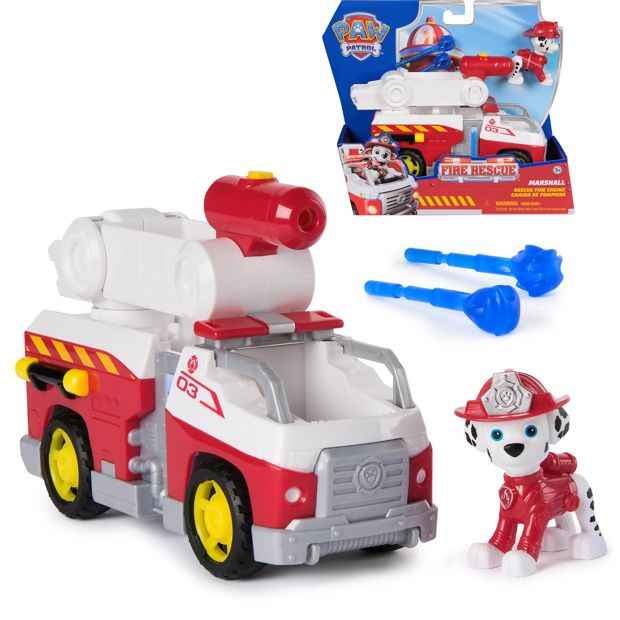 PAW Patrol Fire Rescue: Marshall Vehicle Toy