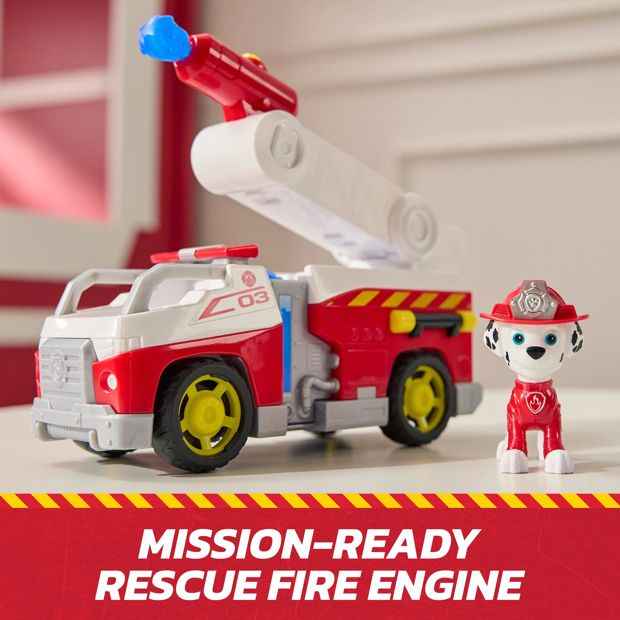 PAW Patrol Fire Rescue: Marshall Vehicle Toy