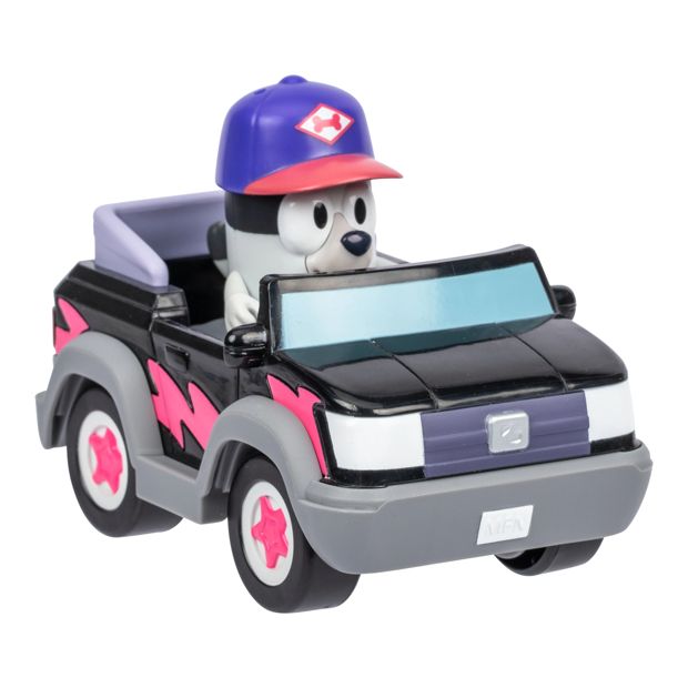 Bluey Mini 4WD Vehicle & Figurine - Assorted