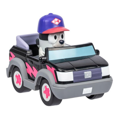 Bluey Mini 4WD Vehicle & Figurine - Assorted