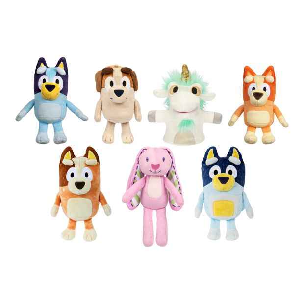 Bluey Plush Single Pack Family - Assorted