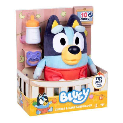 Cuddle & Care Baby Bluey With 10 Sounds