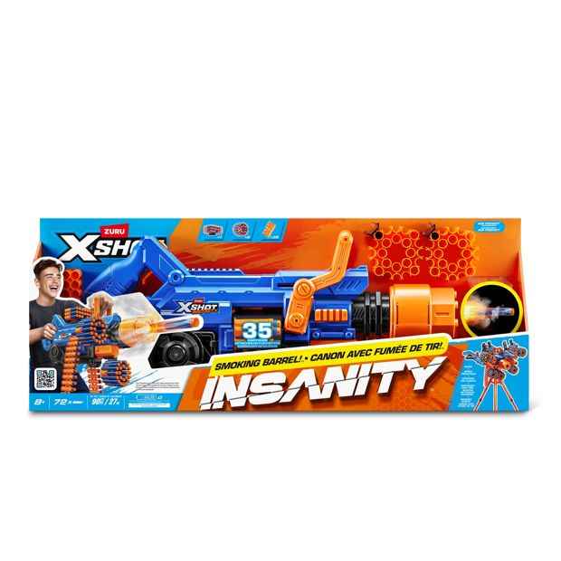 Xshot Insanity Smoking Barrel Blaster By Zuru
